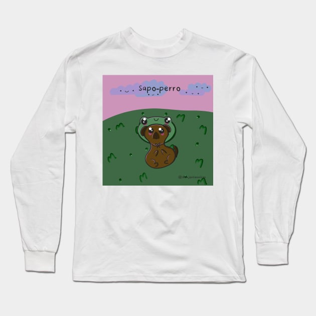 Sapo-Perro Long Sleeve T-Shirt by Dibujostiernitos